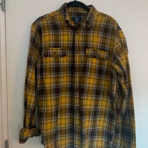 Mustard Yellow Flannel